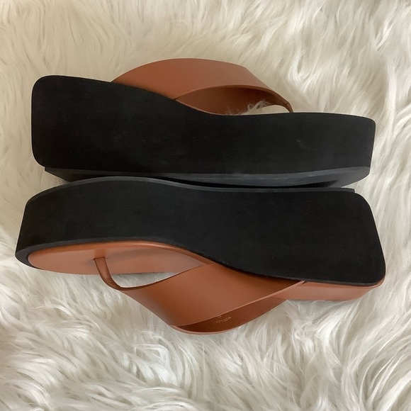 NWOB Frame Le Ocean Platform Sandal Sz-39 - Picture 4 of 8